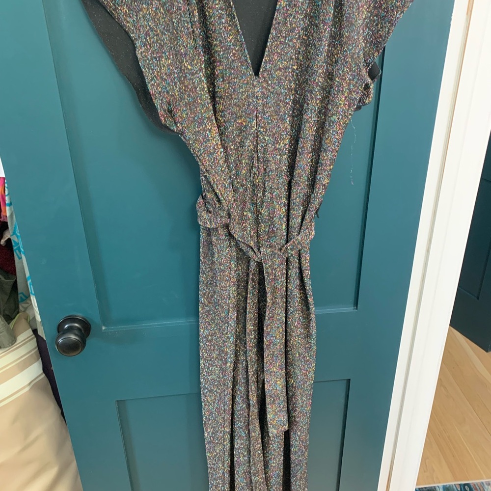 Multicolor Glitter Jumpsuit
